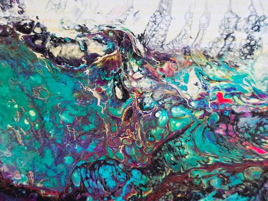 Acrylic painting